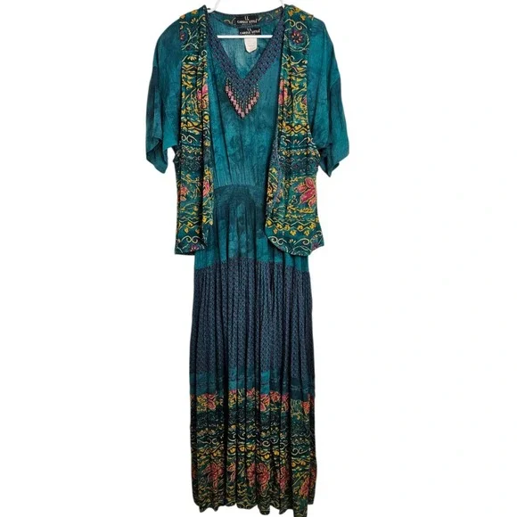 chinese dress ladies Carole Little Pink Sequin Maxi Dress